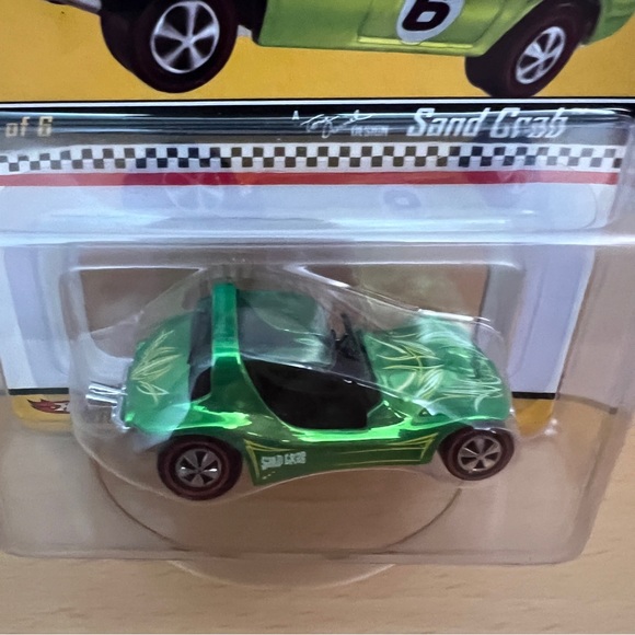 ⛔️Hot Wheels RLC Neo Classics Series 6 Lime Green SAND CRAB #7912/11000 - Picture 2 of 5